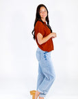 Lucky Horseshoe Knit Top