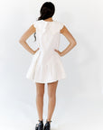 Larose Oversized Collar Shift Dress