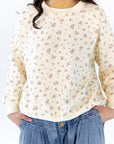 Lidia Ditsy Floral Crewneck