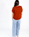 Lucky Horseshoe Knit Top