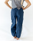 Jetson Side Tie Joggers · Blue