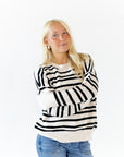 Courtney Striped Sweater