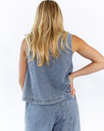 Saddler Denim Top