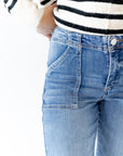 Quincy Oversized Pocket Denim