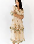 Daliah Embroidered Dress