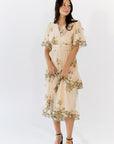 Daliah Embroidered Dress