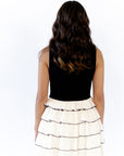 Fleur Tiered Skirt Maxi Dress