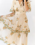 Daliah Embroidered Dress