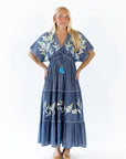Roule Embroidered Dress