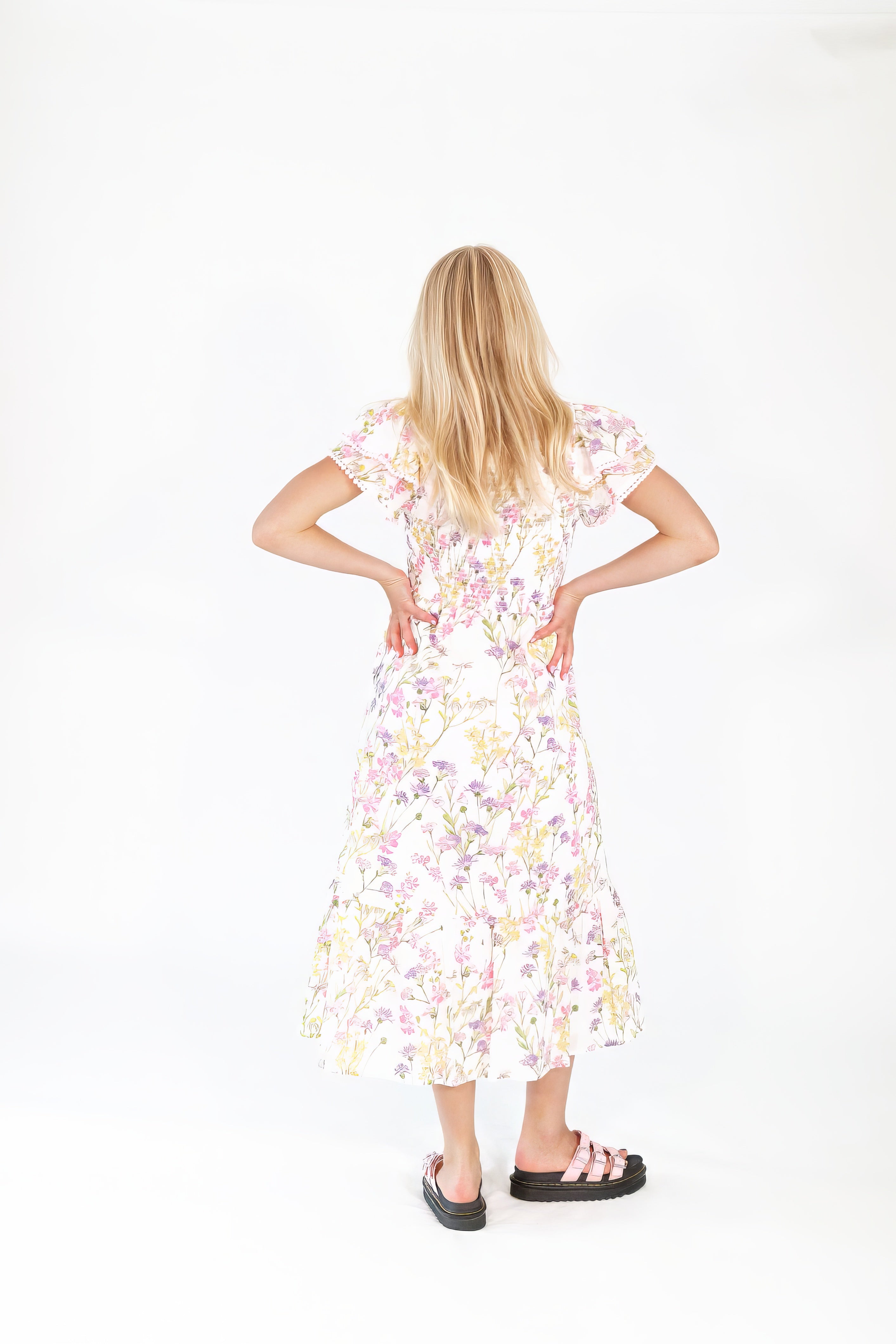 Saige Multicolor Floral Maxi Dress