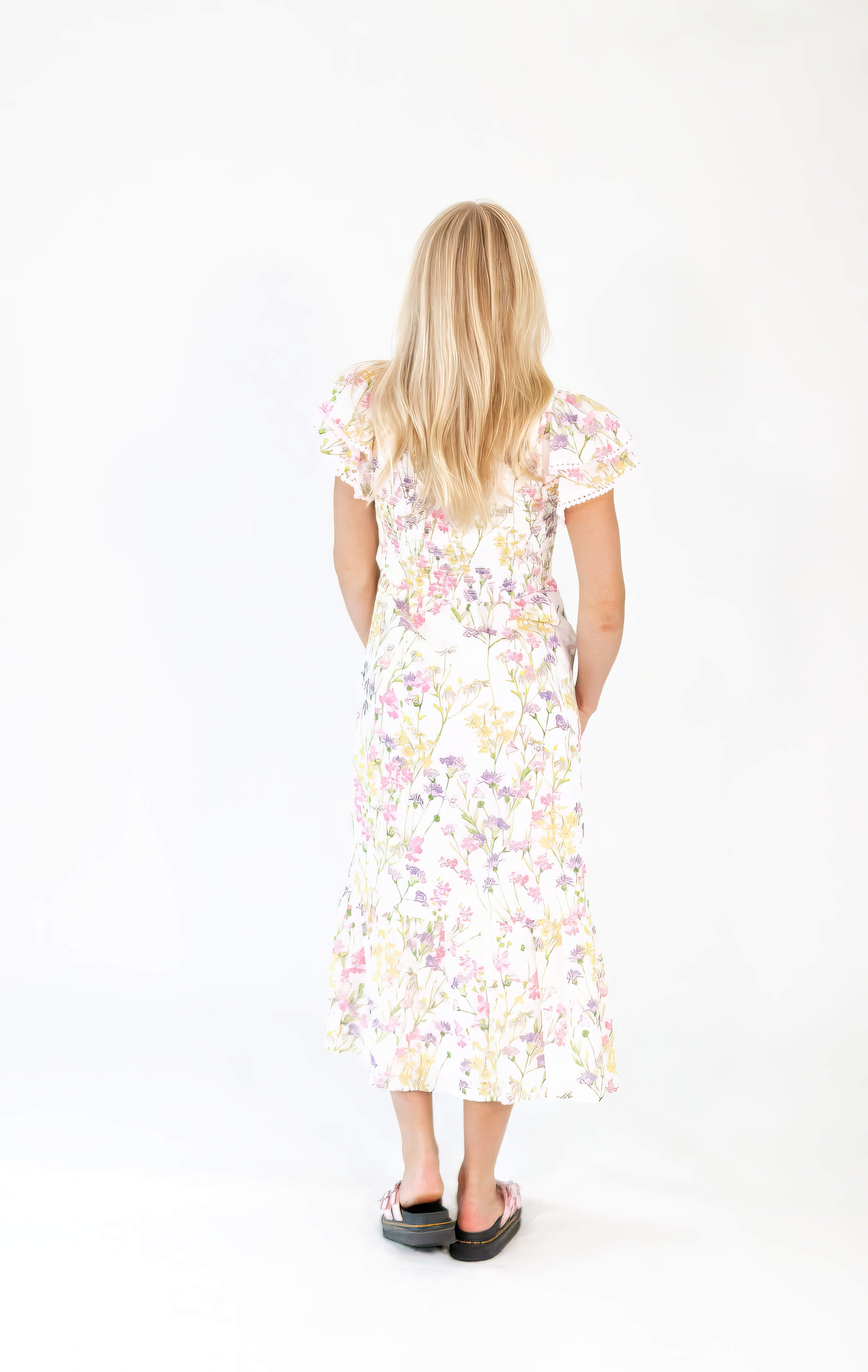 Saige Multicolor Floral Maxi Dress