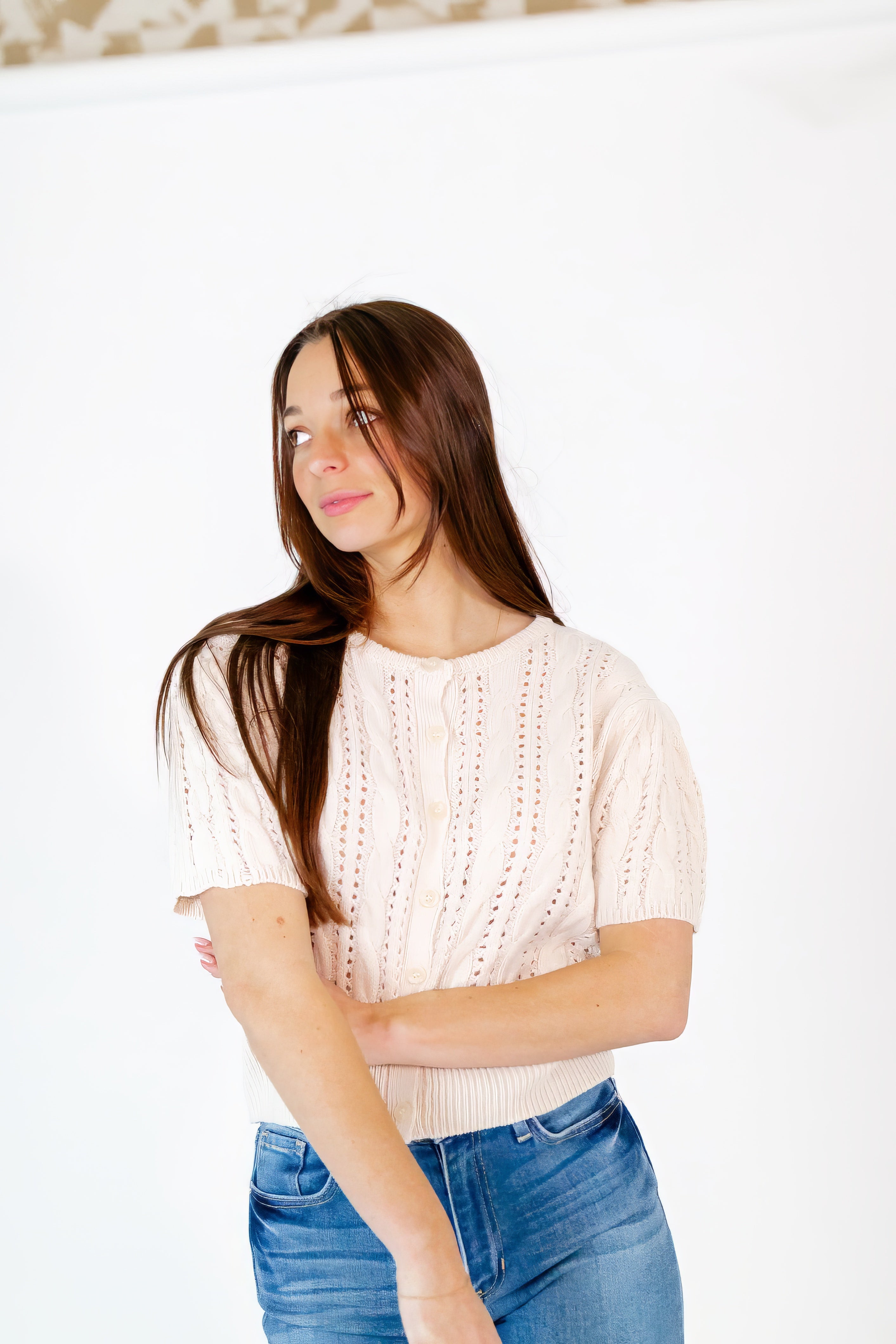 Magnolia Cable Knit Sweater
