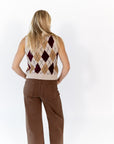 Rambler Argyle Knit Cardigan