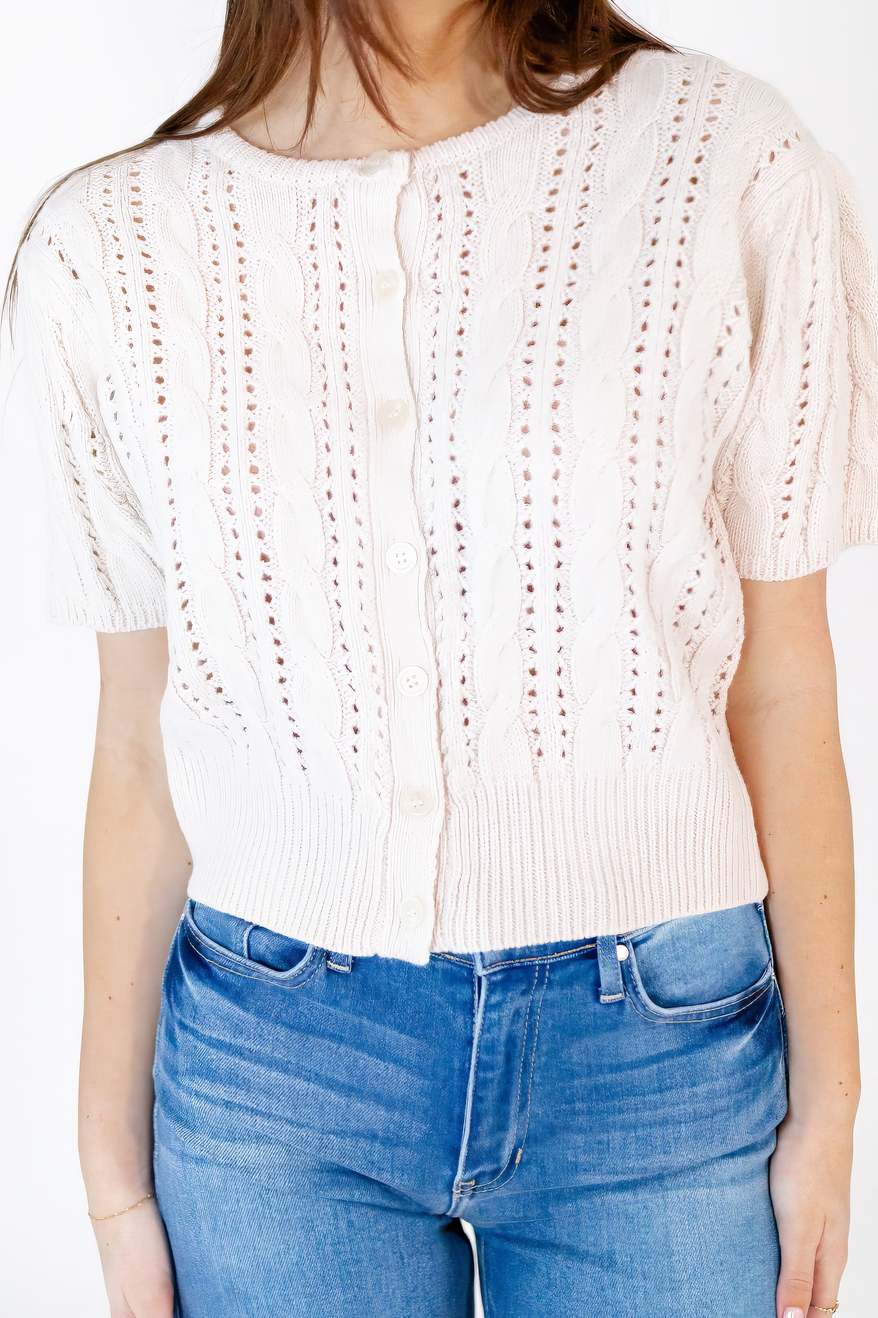 Magnolia Cable Knit Sweater