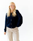 Renata Exposed Seam Cardigan