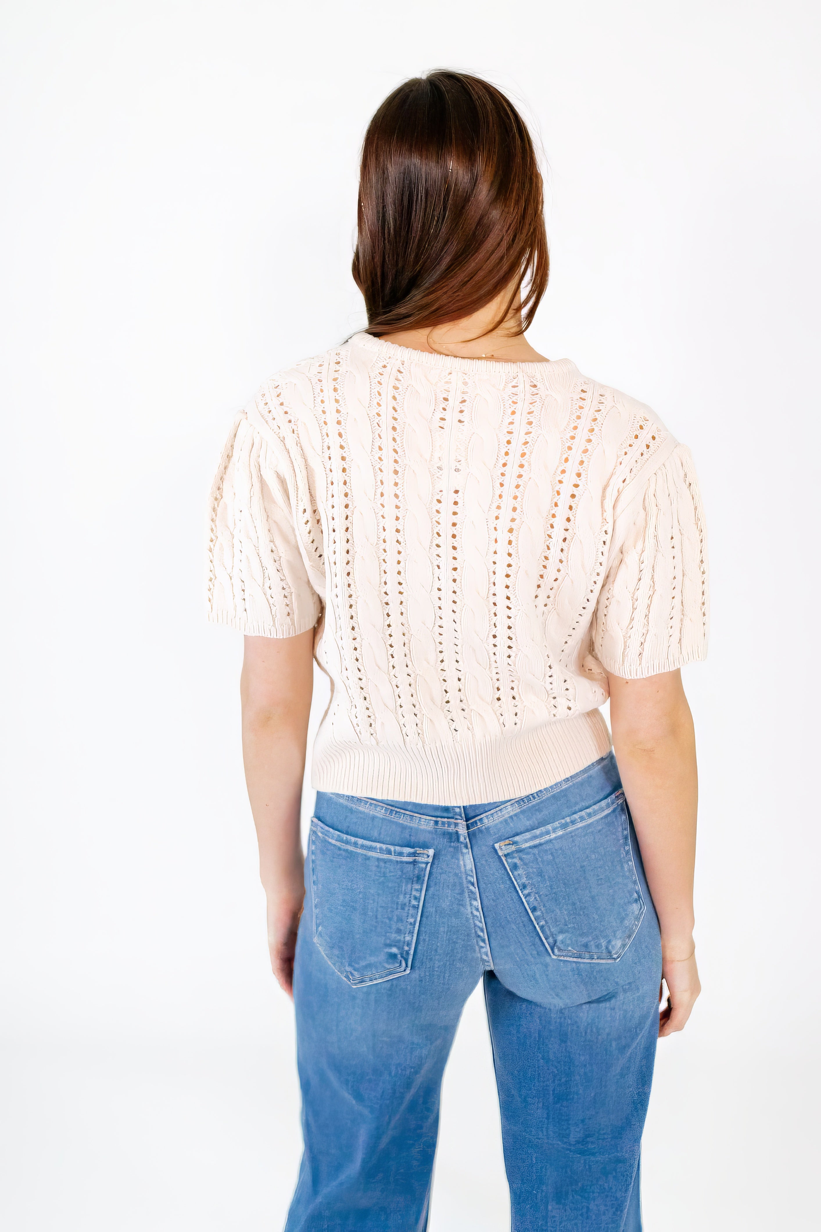 Magnolia Cable Knit Sweater