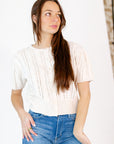 Magnolia Cable Knit Sweater