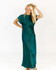 Emerald City Silk Dress