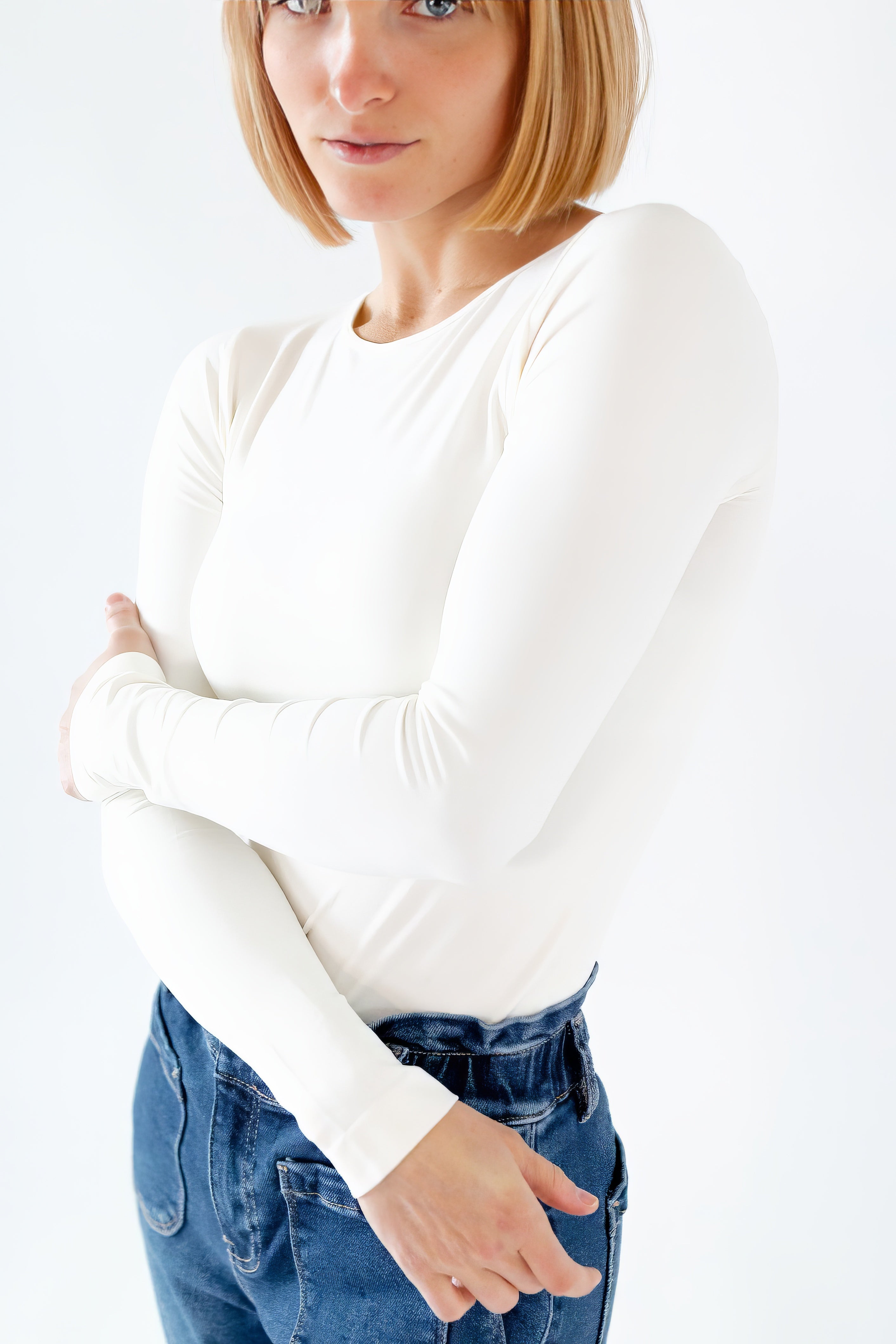 Lyric Seamless Basic Tee