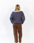Yura Notched Neckline Sweater