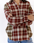 Katria Plaid Button Down