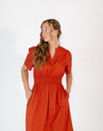 Virginia Smocked Maxi Dress