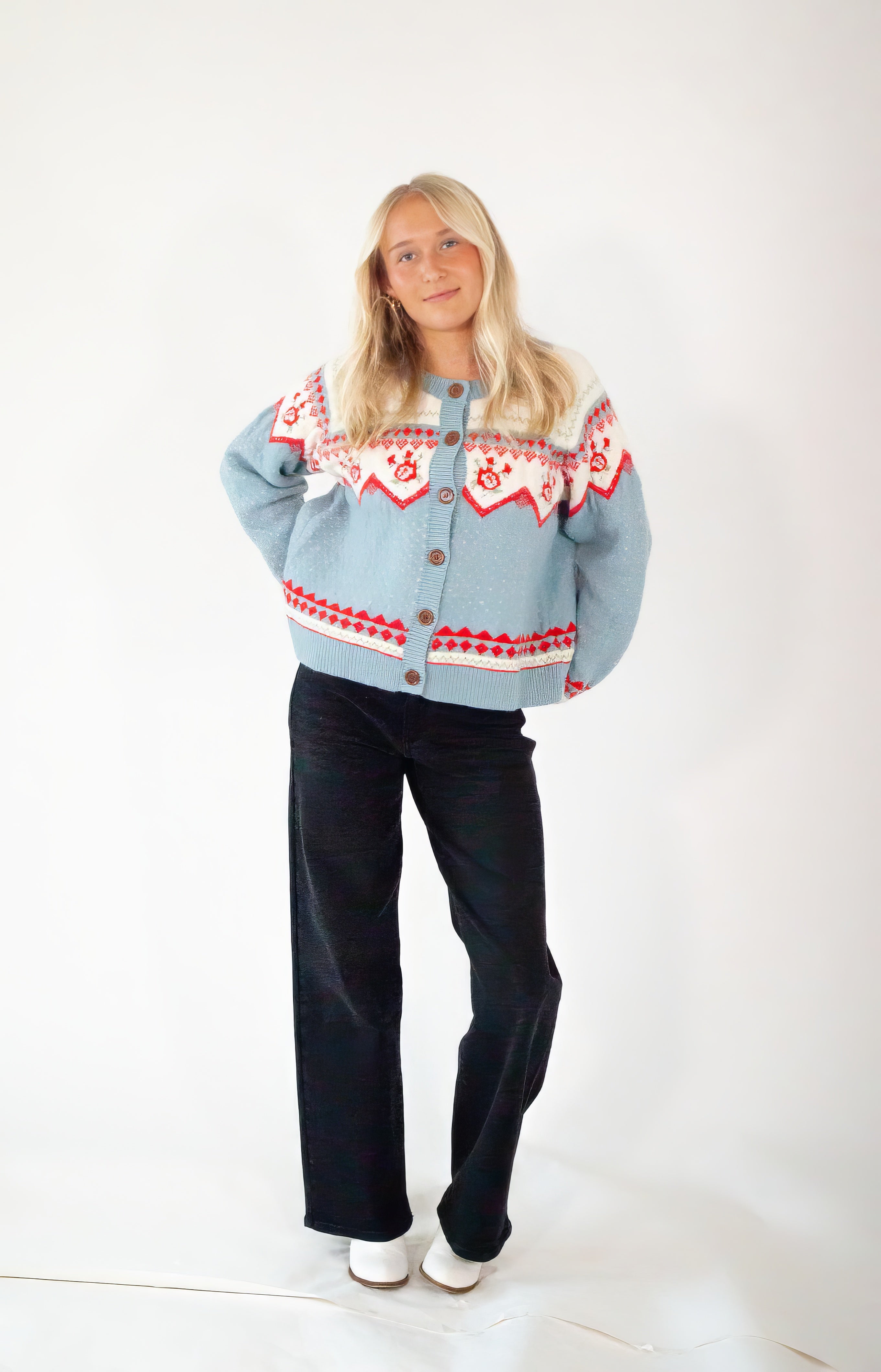 Gleny Vintage Cardigan