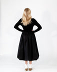 Monse Balloon Hem Midi Dress