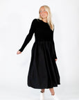 Monse Balloon Hem Midi Dress