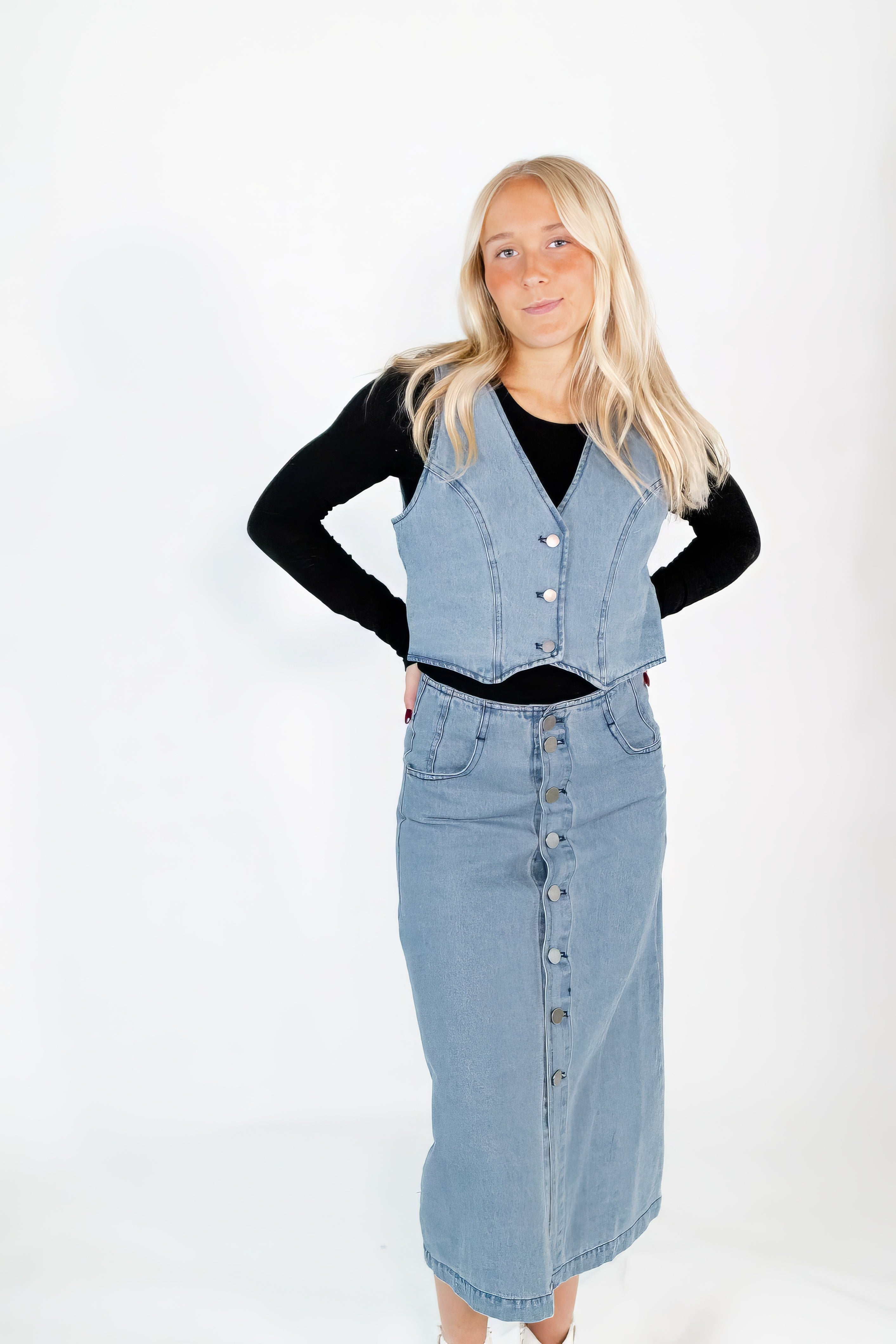 Virginia Button Down Vest