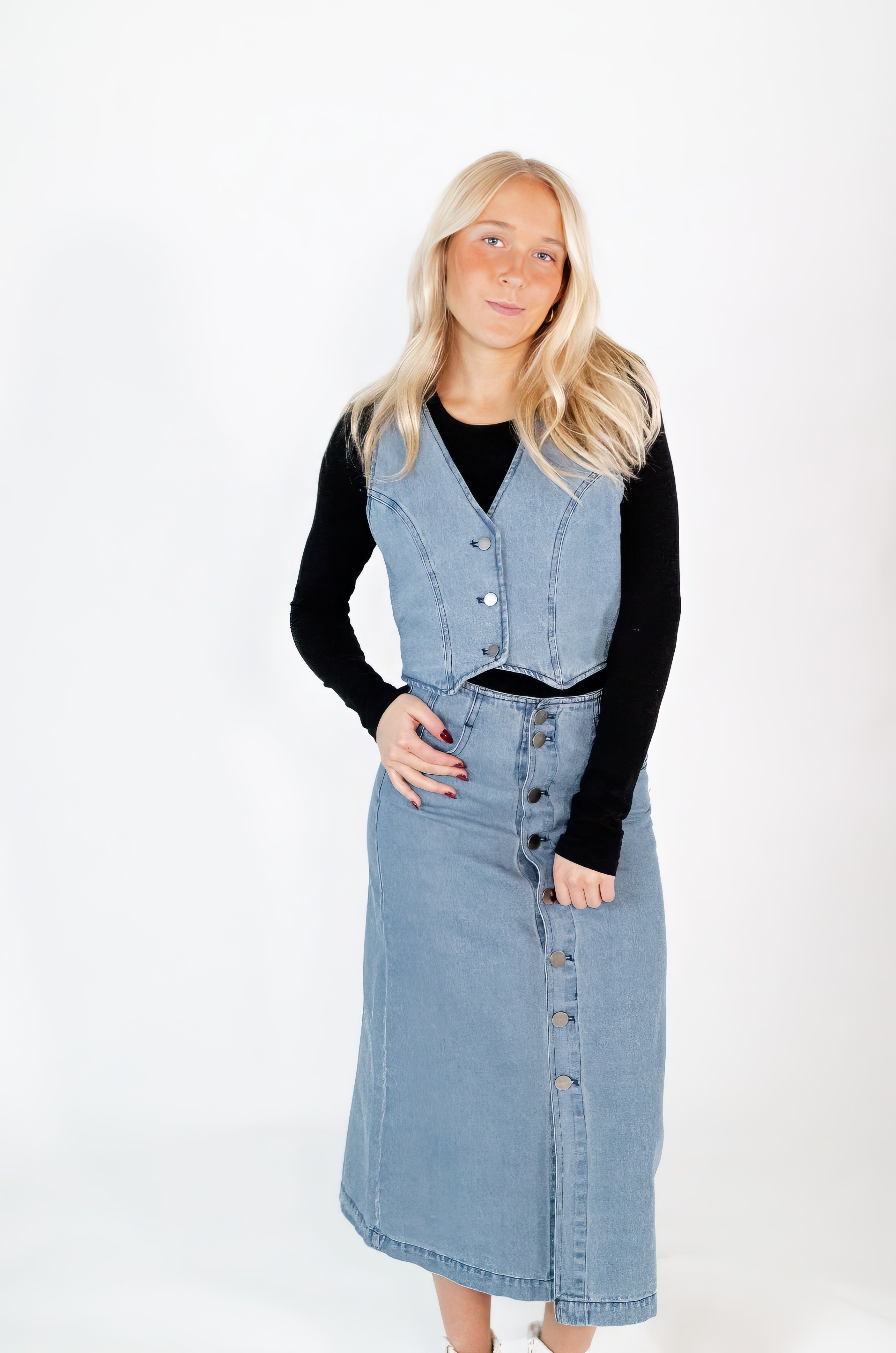 Virginia Button Down Vest