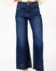 Nova Floral Cut Out Denim ✧ Restocked
