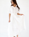 Cleo Handkerchief Hem Dress