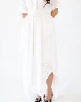 Cleo Handkerchief Hem Dress