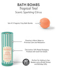 Tropical Teal Bath Bombs
