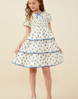 Blue Tulip Tier Tween Dress
