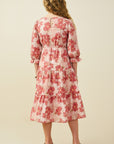 Blush Cascade Tween Dress