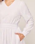 The Breezy White Dress - Curvy
