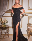 Elena Ruched Gown