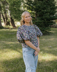 Fleur Puffed Sleeve Blouse