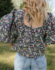 Fleur Puffed Sleeve Blouse