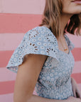 Fleure Eyelet Dress