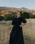 Genevieve Knit Dress・Midnight