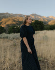 Genevieve Knit Dress・Midnight