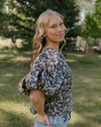 Fleur Puffed Sleeve Blouse