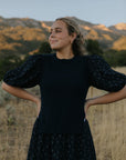 Genevieve Knit Dress・Midnight