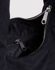 Small Nylon Meringue Baggu · Black