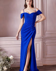 Casey Gathered Gown・Royal