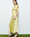 Lemon Knot Silk Formal
