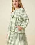 The Olive Canvas Tween Dress